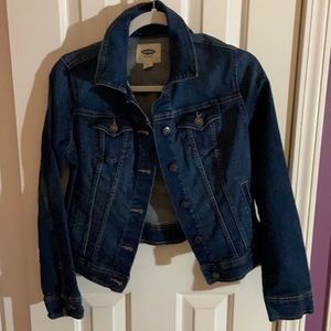 Jean jacket medium wash. Old navy.